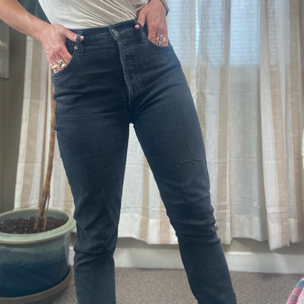 AGOLDE Nico High-Rise Skinny Jeans